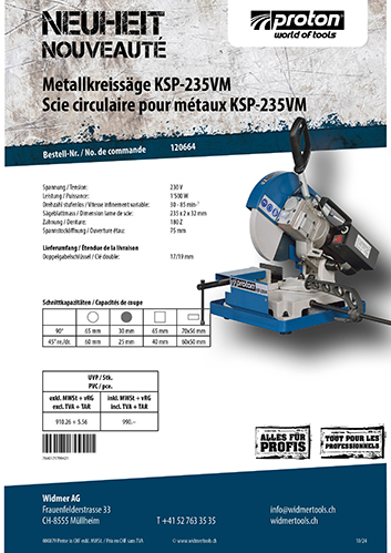 Proton Metallkreissäge KSP-2353VM